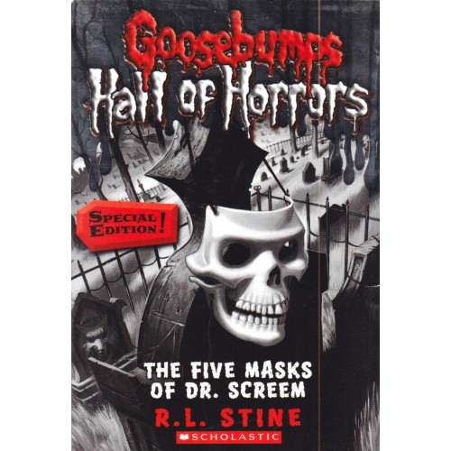 SCHOLASTIC GB HALL OF HORRORS#03 THE FIVE MASKS OF DR. SCREEM