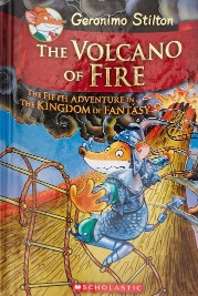 SCHOLASTIC THE VOLCANO OF FIRE