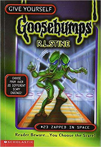 SCHOLASTIC GOOSEBUMPS 23 ZAPPED IN SPACE