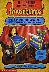 SCHOLASTIC GOOSEBUMPS 7 UNDER THE MAGICIANS SPELL