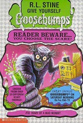 SCHOLASTIC GOOSEBUMPS 10 DIARY OF A MAD MUMMY