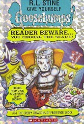 SCHOLASTIC GOOSEBUMPS 14 THE CREEPY CREATIONS OF PROFESSOR SHOCK