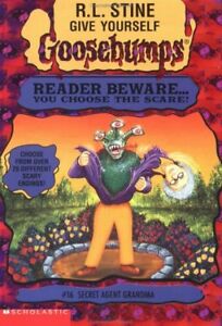 SCHOLASTIC GOOSEBUMPS 16 SECRET AGENT GRANDMA