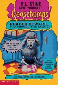 SCHOLASTIC GOOSEBUMPS 15 PLEASE DONT FEED THE VAMPIRE