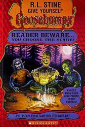 SCHOLASTIC GOOSEBUMPS 19 ESCAPE FROM CAMP RUN FOR YOUR LIFE