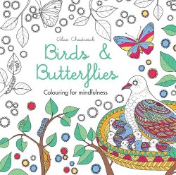 Hachette BIRDS AND BUTTERFLIES COLOURING FOR MINDFULNESS