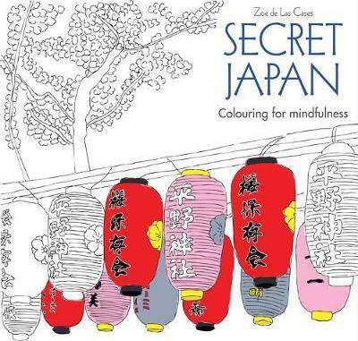Hachette SECRET JAPAN COLOURING FOR MINDFULNESS