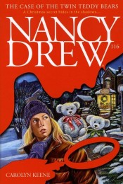 ALADDIN PAPERBACKS NANCY DREW THE CASE OF THE TWIN TEDDY BEARS NO 116