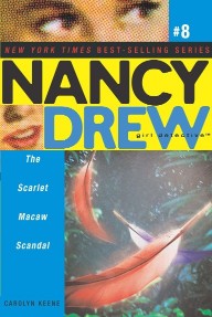 ALADDIN PAPERBACKS NANCY DREW GIRL DETECTIVE THE SCARLET MACAW SCANDAL NO 8