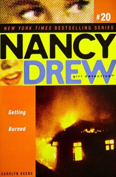 ALADDIN PAPERBACKS NANCY DREW GETTING BURNED NO 20