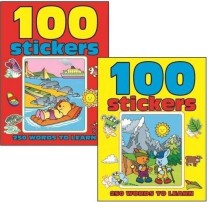 PARRAGON PHP 100 STICKERS 250 WORDS TO LEARN (ASSORTED) 9780710521859