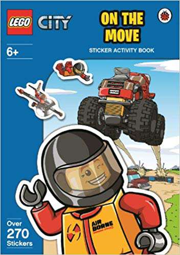 PENGUIN LEGO City: On The Move Sticker Activity