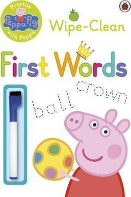 Ladybird Peppa Pig: Practise with Peppa - Wipe-Clean First Words
