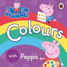 LADYBIRD BOOKS COLOUR WITH PEPPA