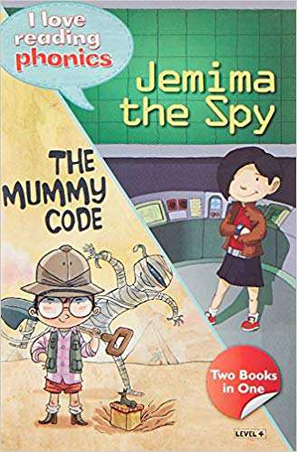 Hachette I LOVE READING PHONICS JEMIMA THE SPY THE MUMMY CODE