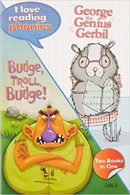 Hachette I LOVE READING PHONICS GEORGE THE GENIUS GERBIL BUDGE TROLL BUDGE