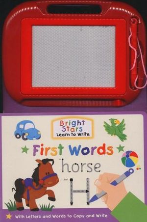 NORTH PARADE PUB. ACTIVITY SKETCH BOOK BRIGHT STARS LEARN TO WRITE FIRST WORDS HORSE