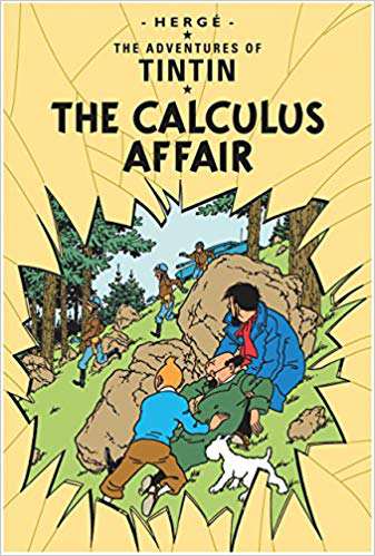 EGMONT CHILDRENS BOOKS TINTIN THE CALCULUS AFFAIR