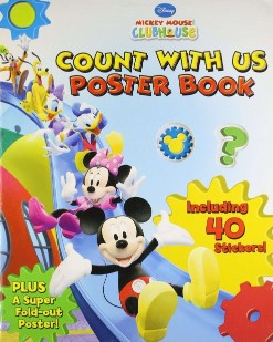PARRAGON DISNEY : MMCH COUNT WITH US POSTER BOOK 9781407545264