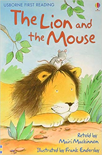 USBORNE USBORNE YOUNG READING THE LION AND THE MOUSE