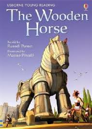 USBORNE USBORNE YOUNG READING THE WOODEN HORSE