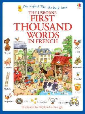 USBORNE FIRST THOUSAND WORDS IN FRENCH