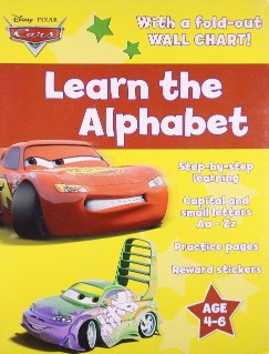 PARRAGON DISNEY PIXAR CARS: LEARN THE ALPHABET 9781445400068