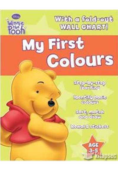 PARRAGON DISNEY WINNIE THE POOH MY FIRST COLOURS