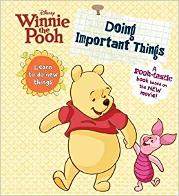 PARRAGON BOOK DISNEY WINNIE THE POOH DOING IMPORTANT THINGS