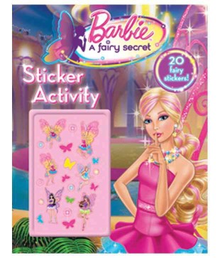 PARRAGON BARBIE A FAIRYU SECRET STICKER ACTIVITY