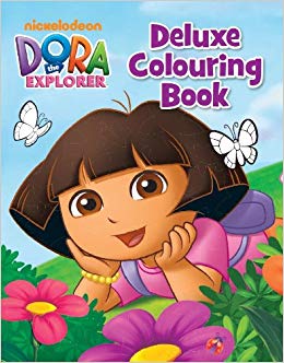 PARRAGON Nickelodeon Dora the Explorer Deluxe Colouring Book