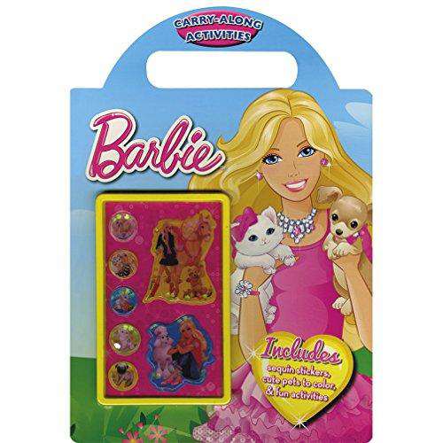 PARRAGON BARBIE SHAPED CARRYALONG ACTIVITY BOOK 9781472339706