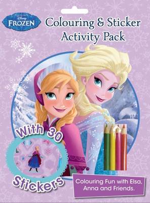 PARRAGON DISNEY FROZEN COLOURING & STICKER ACTIVITY PACK - WITH 30 STICKERS