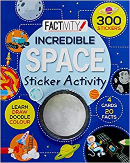 PARRAGON INCREDIBLE SPACE STICKER ACTIVITY -