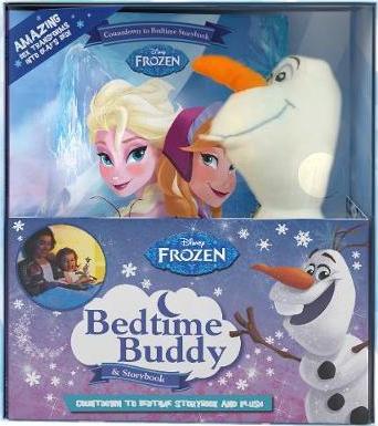 PARRAGON BOOK DISNEY FROZEN BED TIME BUDDY & STORYBOOK COUNTDOWN TO BEDTIME STORYBOOK AND PLUSH