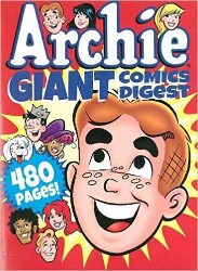 ARCHIE COMIC ARCHIE GIANT COMICS DIGEST 480 PAGES!