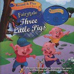 NORTH PARADE PUB. RECORD AND PLAY FARIY TALE SOUND BOOK THREE LITTLE PIGS