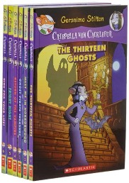 SCHOLASTIC CREEPELLA VON CACKLEFUR SET OF 6 BOOKS