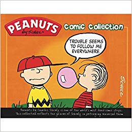 EURO BOOKS PEANUTS COMIC COLLECTION TROUBLE SEEMS TO FOLLOW ME EVERYWHERE