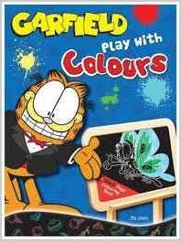 EURO BOOKS GARFIELD PLAY WITH COLOURS
