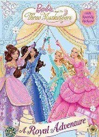 EURO BOOKS BARBIE AND THE THREE MUSKETEERS PLAY WITH COLOURS