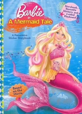 EURO BOOKS BARNIE IN A MERMAID TALE STICKER STORY BOOK