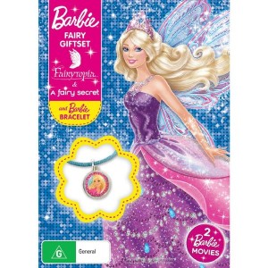 EURO BOOKS BARBIE A FAIRY SECRET DRAW COLOUR WIPE