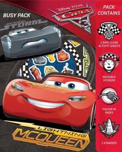 EURO BOOKS DISNEY PIXAR CARS DRAW COLOUR WIPE