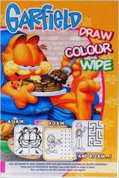 EURO BOOKS WIPE & CLEAN - GARFIELD