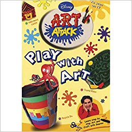 EURO BOOKS DISNEY ART ATTACK PLAY WITH ART