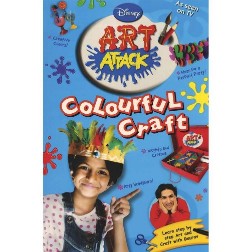 EURO BOOKS DISNEY ART ATTACK COLOURFUL CRAFT