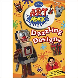 EURO BOOKS DISNEY ART ATTACK DAZZLING DESIGNS