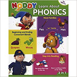 EURO BOOKS NODDY LEARN ABOUT PHONICS WORD FAMILIES