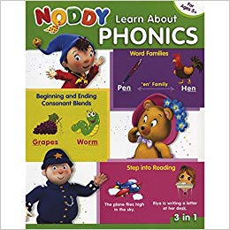 EURO BOOKS NODDY LEARN ABOUT PHONICS WORD FAMILIES